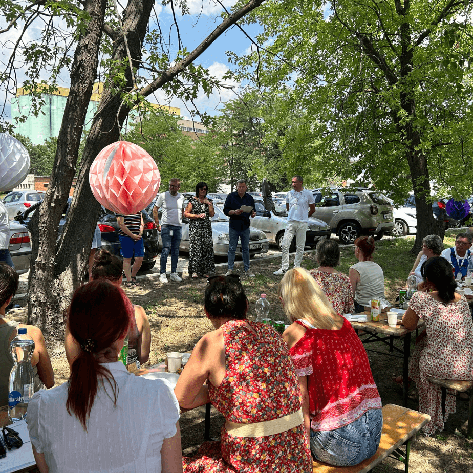 Am sărbătorit cu un picnic