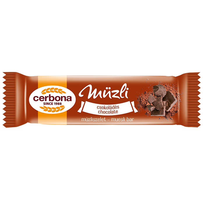 Chocolate muesli bar