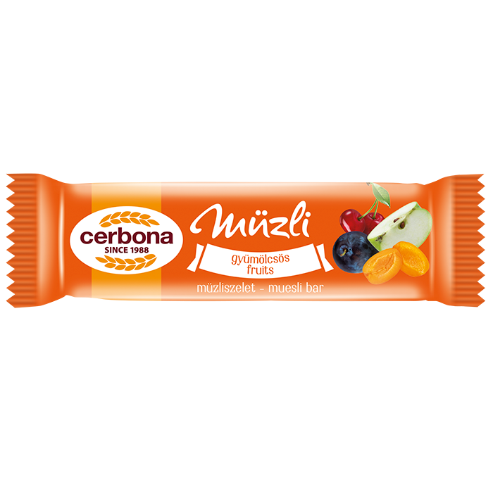 Fruit muesli bar