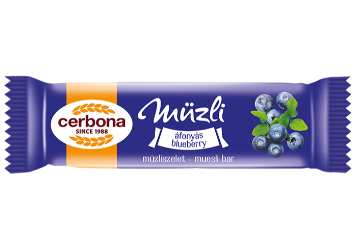 Baton musli cu afine