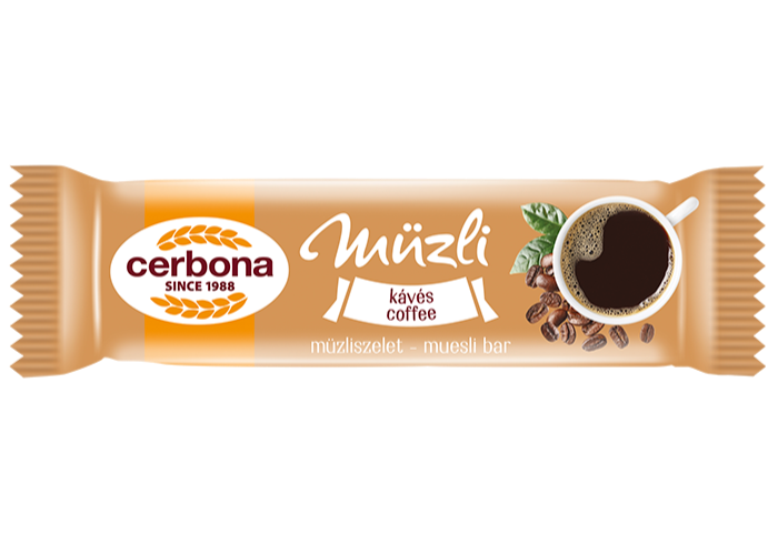 Coffee muesli bar