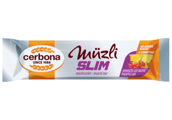 Ananászos-goji bogyós slim müzliszelet