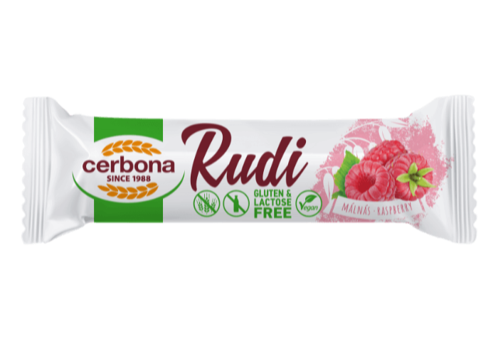 Baton ovăz fără gluten cu zmeură