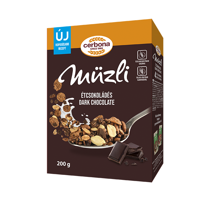 Musli cu ciocolată neagră