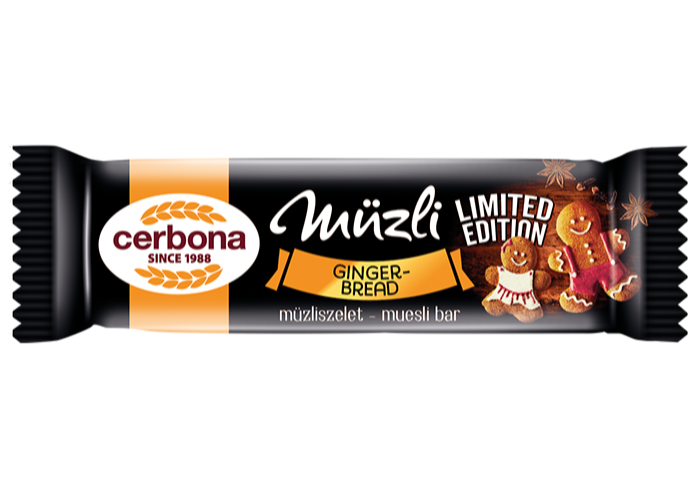Cerbona Baton musli cu aromă de turtă dulce
