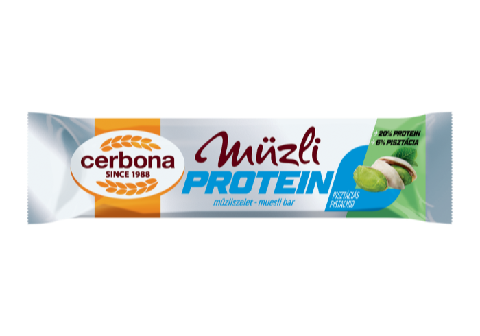 Pisztáciás protein müzliszelet