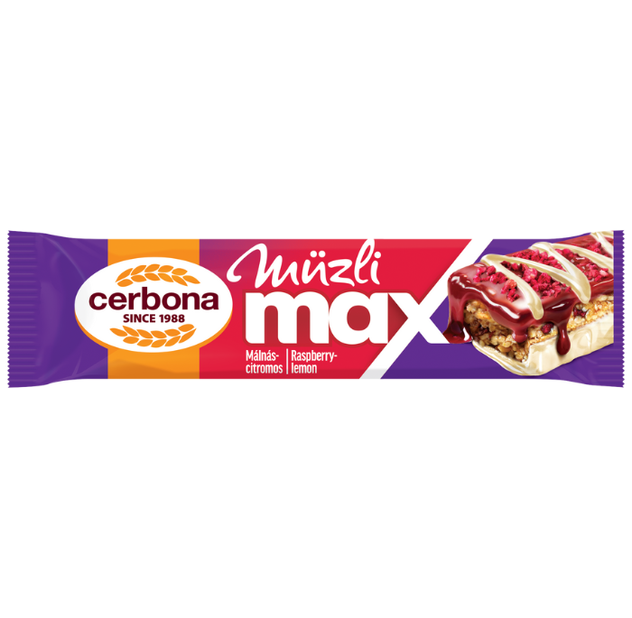 Müzli MAX Málnás citromos