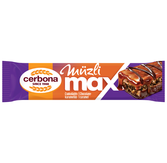 Müzli MAX Ciocolată caramel