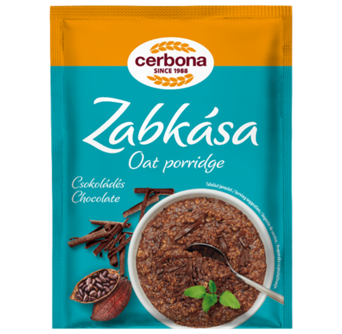 Csokoládés zabkása